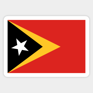 Timor-Leste flag Sticker